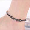 Wholesale Amazon Hot Selling anklet AB Color Black Gallstone anklet Women's Beach Holiday Style Handmade Beaded Owl anklet Women
