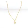 Wholesale Jewelry Classic Style Cross Virgin Mary 201 Stainless Steel 304 Stainless Steel Copper Pendant Necklace