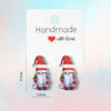 Wholesale Christmas-themed acrylic earrings