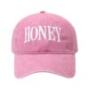Wholesale European and American Cross-Border New Letter Embroidered Honey Baseball Cap for Women Trendy Autumn Outdoor Sun Protection Visor Cap