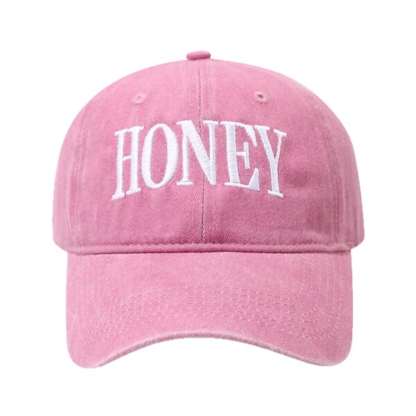 Wholesale European and American Cross-Border New Letter Embroidered Honey Baseball Cap for Women Trendy Autumn Outdoor Sun Protection Visor Cap