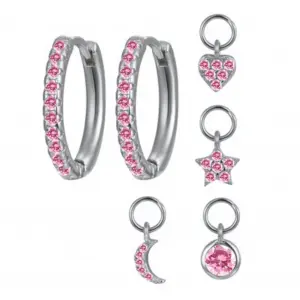 Pink / silver