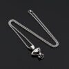 Wholesale Hip Hop Engine Titanium Steel Pendant Necklace