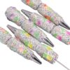 Wholesale New Colorful Tulip Flower Diamond Pen Full of Diamonds Loose Beads Beaded Pen DIY Bead Ballpoint Pen Jewelry Accessories