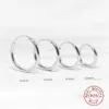 Wholesale 1 Pair 925 Sterling Silver Geometric Hoop Earrings