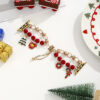 Wholesale Cartoon Clock Christmas Bracelet