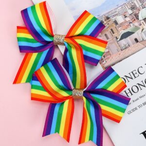 2/pack-rainbow hair clip