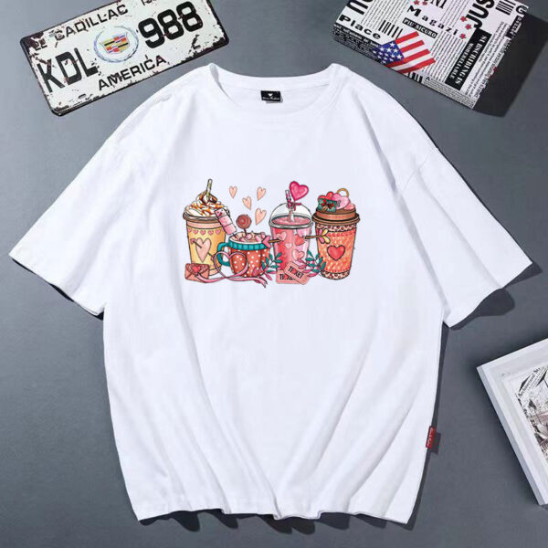 Wholesale Pink Valentine's Day Heat Transfer