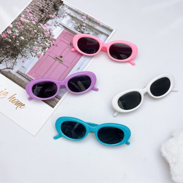 Wholesale Fashionable Children's Sunglasses, Travel Sun Protection, Uv Protection, Baby Sunglasses, Personalized Trendy Cross-Border Glasses