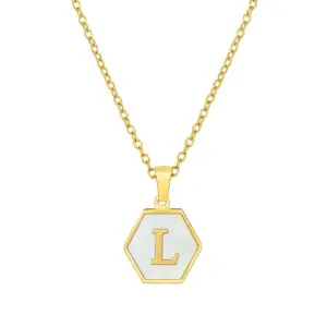 White Shell L (Including Chain)