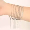 Wholesale Stainless Steel Women's Bracelet Non-Fading Tassel Commute Titanium Steel Bracelet Fashionable Geometric Pattern Luxury Style