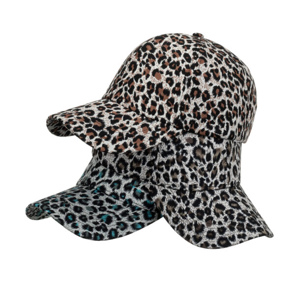 Wholesale New Men's and Women's Leopard Print Baseball Cap for Spring and Summer Korean Style Fashionable Cap ins Outdoor Hip Hop Sunshade B952