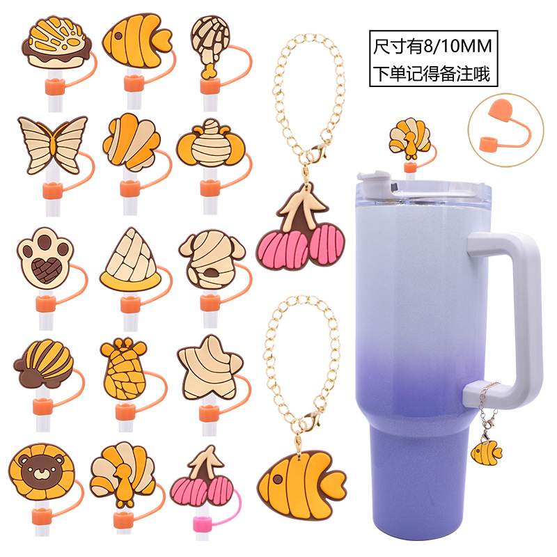 Wholesale Random 8/10M bread dust plug straw hat creative DIY c straw aessories