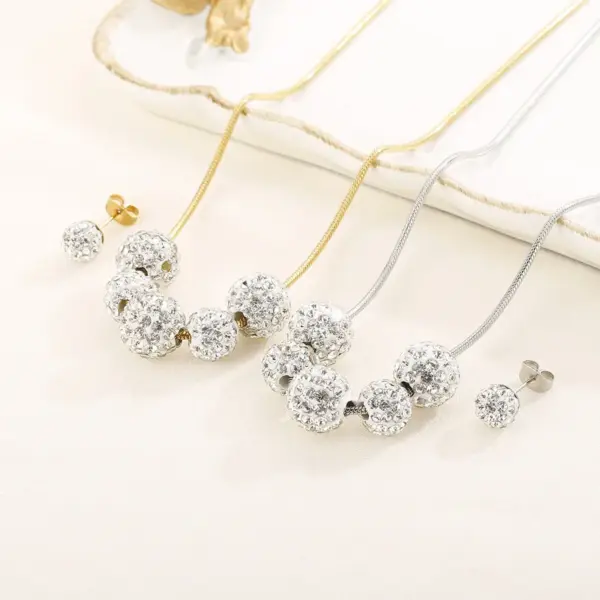 Wholesale PVD Coated 18K Gold Plated Titanium Steel Korean Style Waterproof Non Tarnish Titanium Steel