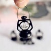 Wholesale Dollhouse Miniature Food Toy Scene Model Dollhouse Accessories Mini Retro Artificial Small Kerosene Lamp Ornaments