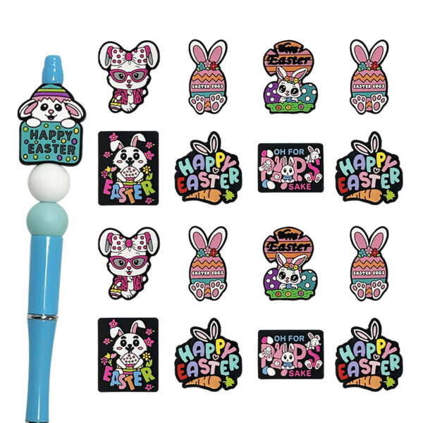 Wholesale Easter cartoon resurrected rabbit bead