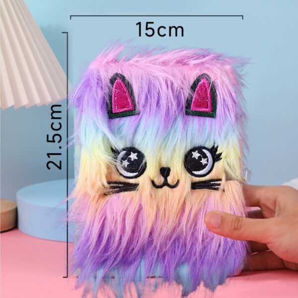 Wholesale Cute Cat Lockable High-Value Hand Ledger Notebook