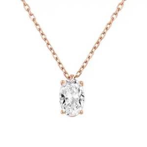 Oval / Rose Gold