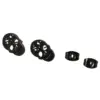 PVD Coated Real Gold Plated Skull Stainless Steel Hip-Hop Cool Style Waterproof Non Tarnish Ear Studs