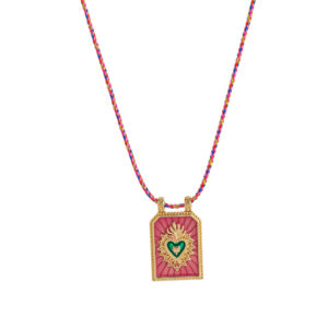 Pink necklace (without beads)