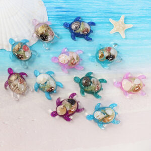 Turtle-shaped mixed color (from 6 pieces)