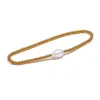 Wholesale Vacation Beach Sweet Solid Color 304 Stainless Steel 18K Gold Plated Bracelets In Bulk