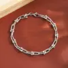 Wholesale Casual Simple Style U Shape 304 Stainless Steel 18K Gold Plated Bracelets In Bulk