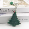 oly-274ea866611dae3d5147a2cc98a9ce54 Wholesale Christmas tree diamond studded keychain