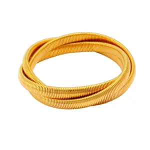Ck169 Winding Three-Ring Golden 8mm