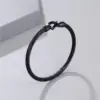Hip Hop Titanium Steel Open Bracelet