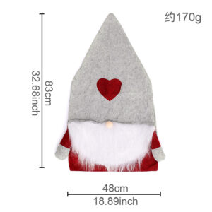 Heartfelt forest elderly chair cover - grey cap edition