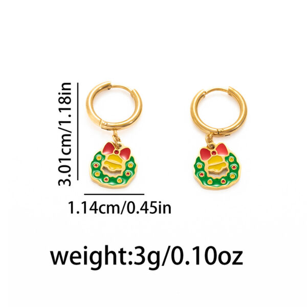 oly-276a9abcaedcef6b777583016ef74b18 Wholesale Christmas bell earrings