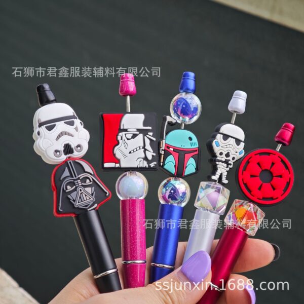 Wholesale Cartoon Image Glue Pen Beads Pen Beads Focus Beads