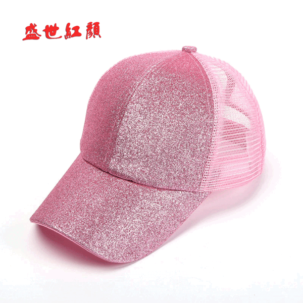 Wholesale New Korean-style sequined cap Japanese-style couple cap female Korean-style fashion street baseball cap wholesale fashion personality