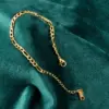 oly-27752ca3c9bc523b3705aa5de532ee4d Wholesale PVD Coated Real Gold Plated 18K Gold Heart 304 Stainless Steel Titanium Steel Waterproof Non Tarnish 304 Stainless Steel Titanium Steel Bracelets