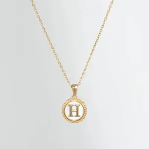 Gold H (Including Chain)