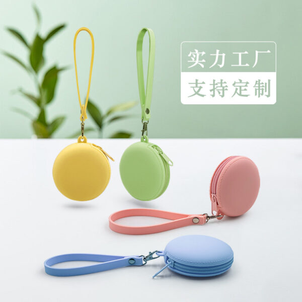 oly-2785b7ce76191c5d30a0ad6d849cd071 Wholesale Round Silicone Coin Purse, Simple Headphone Bag, Cartoon Kidsren's Small Wallet, Silicone Bag, Satchel Cosmetics Bag, Customized