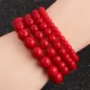 Wholesale Fashion Geometric Beaded No Inlaid Beaded Chain Bracelets In Bulk