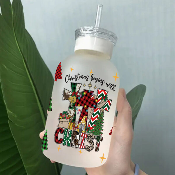 Wholesale Cartoon Christmas Series 16oz Cup UV DTF Wraps