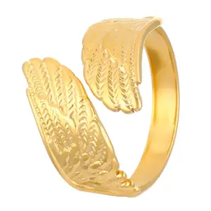 33 18k real gold wings X824