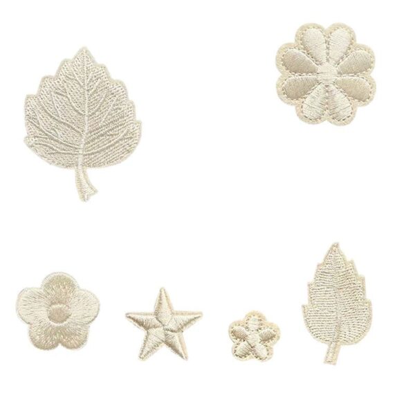 Wholesale Non-sewing Self-adhesive Embroidery Patch Sticker Clothes Down Jacket Pants Hat Decorative Sticker Seamless Repair Hole Embroidery Applique