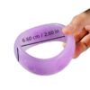Wholesale Camouflage Purple Resin Bracelet Irregular Simple Geometric Opaque