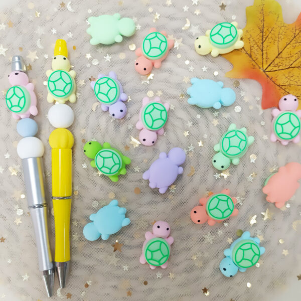 Wholesale Colorful turtle beads
