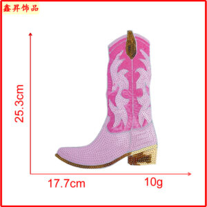 Hot melt glue*pink*shoes*pink thread*height 25cm