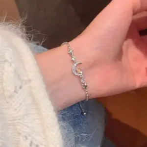 S548 Silver-Zircon Xingyue Bracelet