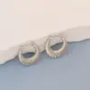 Wholesale 1 Pair Simple Style Round Square Heart Shape 304 Stainless Steel Earrings