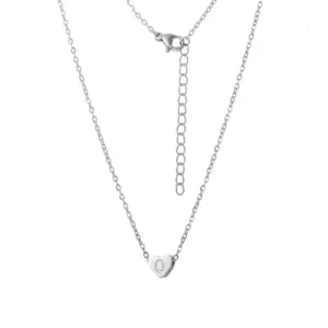 Steel Heart Necklace / O