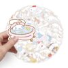 Wholesale 50pcs Cartoon SanrioGraffiti Cute PVC Decorative Water Sticker OLY Exclusive