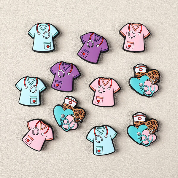 Wholesale Nurse's uniform silicone beads