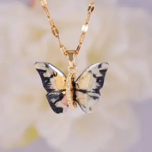 Colorized Butterfly Gold A2883